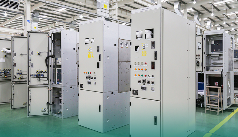 Switchgear assembly area
