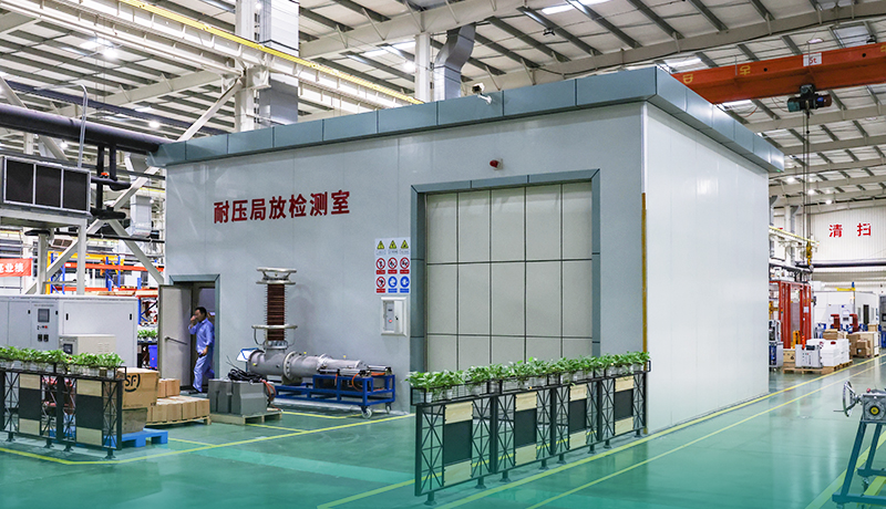 Medium-voltage test area